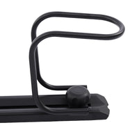 Porte-Vélo de Toit Pliable avec Support Vertical et Double Verrouillage Réglable de 75 à 98 cm pour SUV et Monospaces
