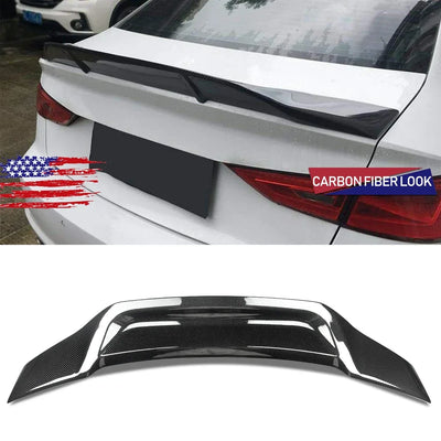 Becquet de Coffre Carbone Audi A3 S3 RS3 2014-2020
