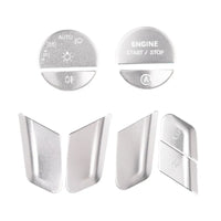 Cache Boutons Mercedes Classe C W206 2022-2026 Aluminium