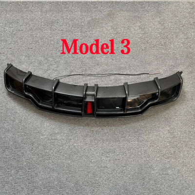 Diffuseur Arriere Tesla Model 3 Model Y Carbone