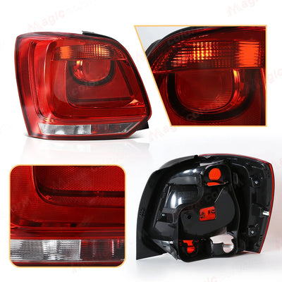 Feux Arrière VW Polo 6R 2009-2014 Sans Ampoule 12V