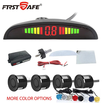 Radar de Recul 4 Capteurs Écran LED FirstSafe KZ-068