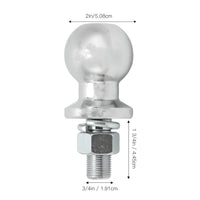 Boule d'Attelage 2 Pouces Acier Chromé 3500 lbs
