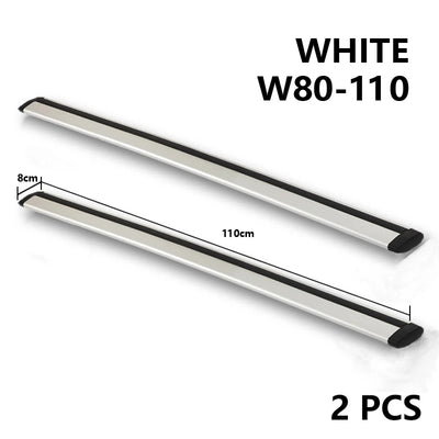 Barres de Toit Aluminium Universelles 100 à 140 cm