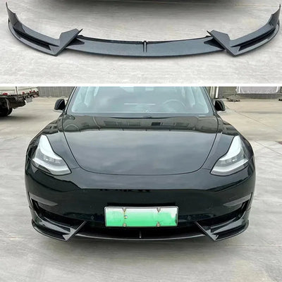 Lame Avant Tesla Model 3 Model Y 2016-2024 Look Carbone