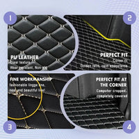 Tapis de Sol et Coffre Jeep Grand Cherokee WK2 Cuir