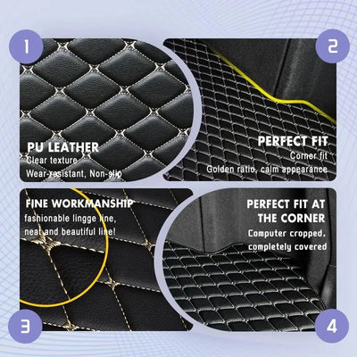 Tapis de Sol et Coffre Jeep Grand Cherokee WK2 Cuir