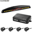 Radar de Recul YASOKRO Écran LED 4 Capteurs Voiture