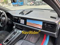 Autoradio Double Écran 12,3 + 12,3 Pouces Porsche Macan 2018-2024 Android CarPlay GPS 4G