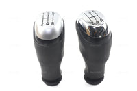 Pommeau de Levier de Vitesse Renault Clio 4 IV et Captur, Boîte Manuelle 5 Vitesses, Argent Brillant ou Mat, Réf. 328654134R
