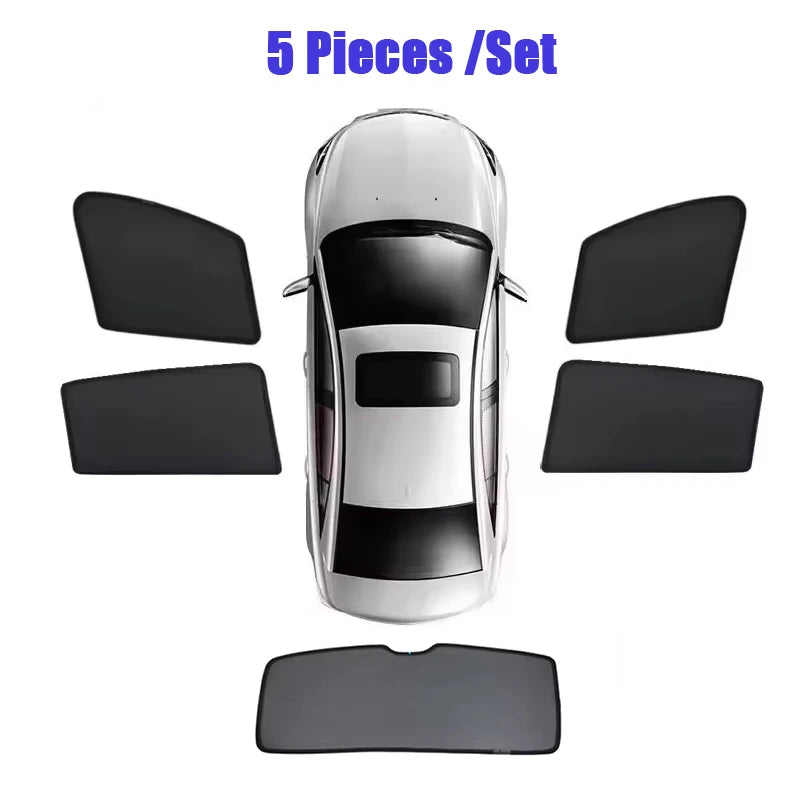 Pare-Soleil Magnétique Maille Porsche Cayenne E3 2019-2025