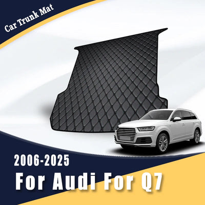 Tapis de Coffre Audi Q7 2006-2025 Cuir Artificiel