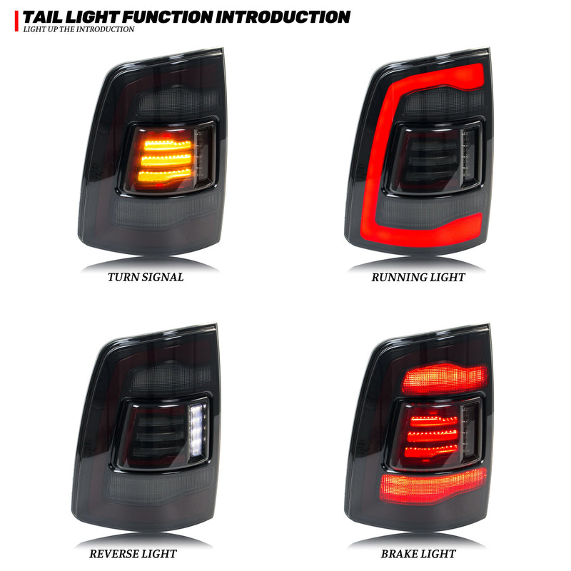 Feux Arrière LED Dodge Ram 1500 2500 3500 2009-2018