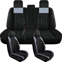 Housses de Siège Volvo XC40 XC60 S40 S60 S80 S90 V40 V60 V70 V90 Universelles Antidérapantes Jeu Complet 5 Places