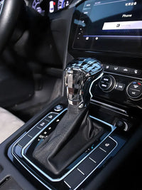 Pommeau de Vitesse Volkswagen Tiguan 2 et T-Roc en Cristal à LED, Boîte Automatique DSG