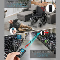 Kabelloser Autoalarm YNF 110 dB mit Vibrationssensor