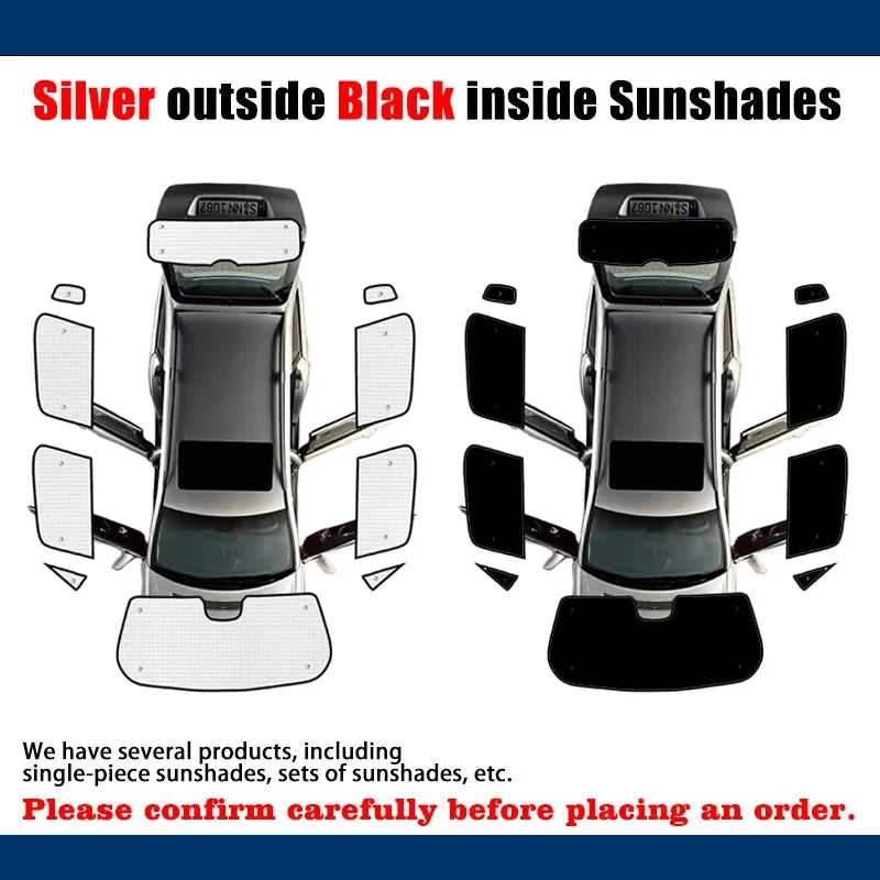 Pare-Soleil Vitres et Lunette Jeep Renegade 2015-2023