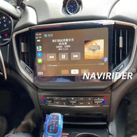 Autoradio Android Maserati Ghibli 2014-2020 Écran 10,26 pouces CarPlay GPS 6 Go + 128 Go