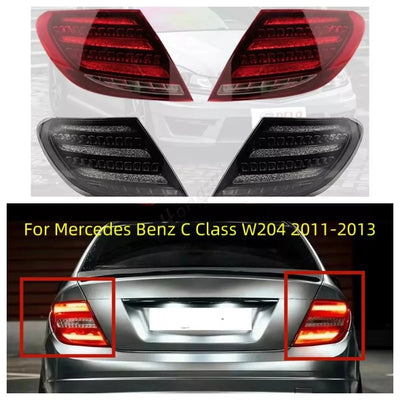 Feux Arrière LED Mercedes Classe C W204 2007-2012 Look AMG