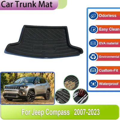 Tapis de Coffre Jeep Compass 2007-2023 EVA