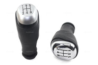 Pommeau de Levier de Vitesse Renault Clio 4 IV et Captur, Boîte Manuelle 5 Vitesses, Argent Brillant ou Mat, Réf. 328654134R