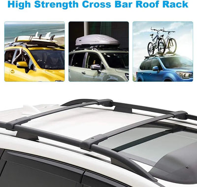 Barres de Toit Aluminium Subaru Forester Crosstrek Impreza