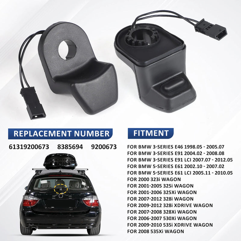 Bouton d'Ouverture de Coffre BMW E46 E91 E61 — vue arrière