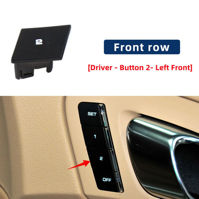 Bouton de Mémoire de Siège Porsche Cayenne 2011-2017