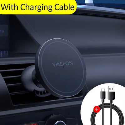 Support Téléphone Magnétique VIKEFON Chargeur Induction 15W