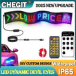 Panneau LED Programmable Bluetooth Voiture Flexible