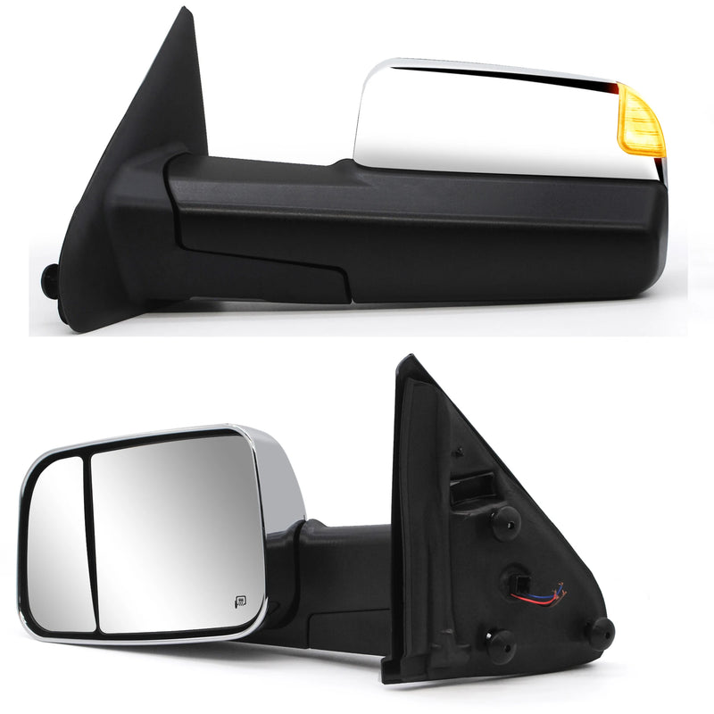Rétroviseurs de Remorquage Dodge Ram 1500 2500 3500 2002-2009 Chauffants