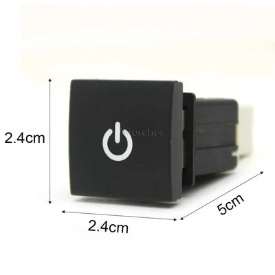 Bouton Interrupteur LED Volkswagen Golf 5 Golf 6 Jetta Scirocco