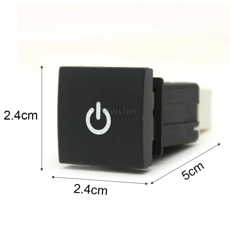 Bouton Interrupteur LED Volkswagen Golf 5 Golf 6 Jetta Scirocco — vue d'ensemble