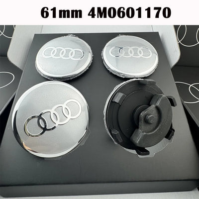 Cache-Moyeux Flottants Audi A3 A4 A6 (Kit 4 Pièces)
