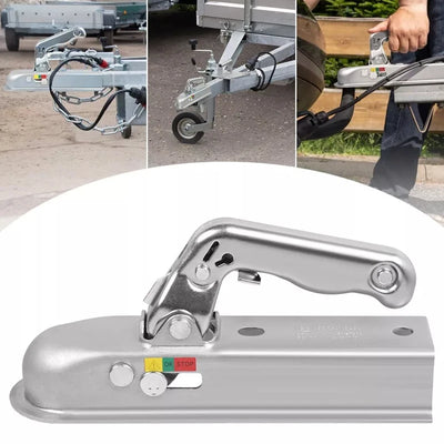 Attelage de Remorque Acier Pressé 750 kg 50 mm