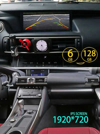 Autoradio Android 14 Lexus IS RC 200 250 300 350 200t 300h 2013-2019 Écran 10,25 Pouces CarPlay