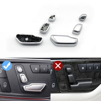 Cache-Boutons de Réglage de Siège Mercedes W204 W212 W166 — détail de finition