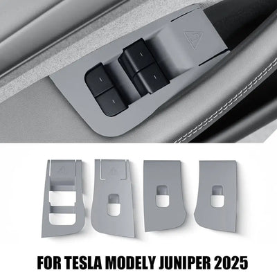 Cache-Boutons de Lève-Vitre Tesla Model Y Juniper 2025