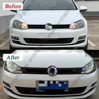 Calandre Avant Style ABT Volkswagen Golf 7 et 7.5 Noir Brillant