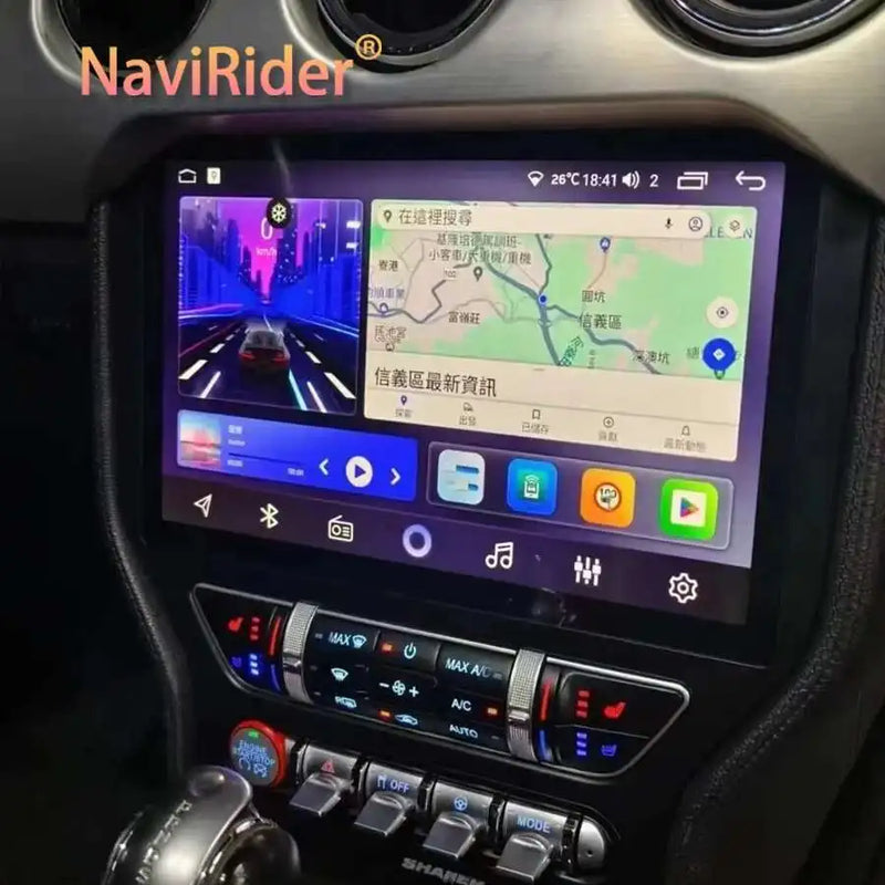 Autoradio Android Ford Mustang S550 2014-2021 Écran QLED 11,5 pouces CarPlay GPS