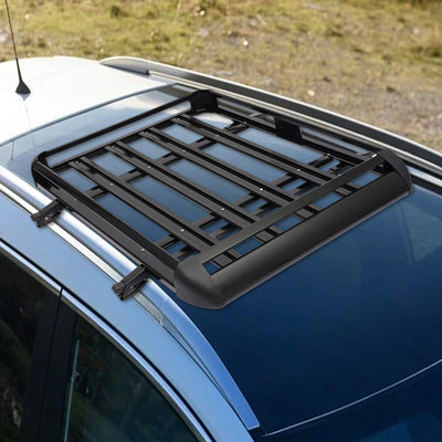 Grille de Toit Aluminium Noir Universelle SUV