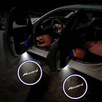 Projecteur Porte Honda Accord 9 et 10 2014-2022 LED, Lot de 2, 9 Motifs
