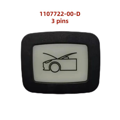 Bouton d'Ouverture de Coffre Tesla Model 3 Y 2017-2023