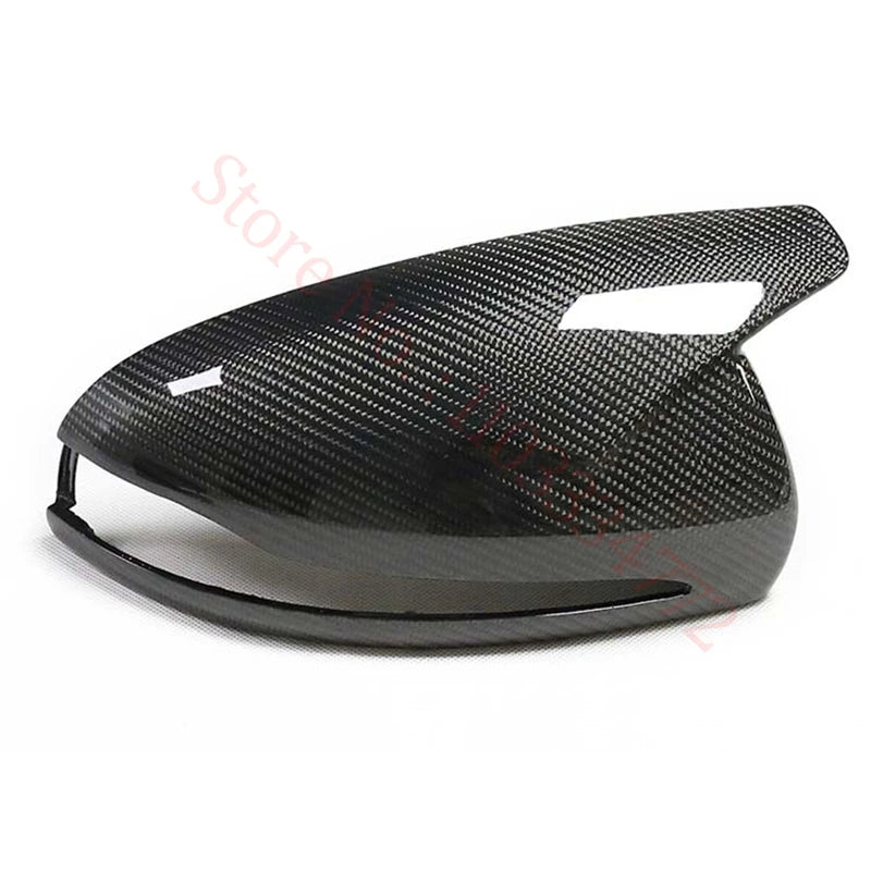 Coque de Rétroviseur Mercedes Classe C W205, E W213, S W222, GLC X253, GLA, GLB, EQA, EQB, EQC en Carbone Véritable, 8 Styles