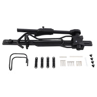 Porte-Vélo de Toit Pliable avec Support Vertical et Double Verrouillage Réglable de 75 à 98 cm pour SUV et Monospaces
