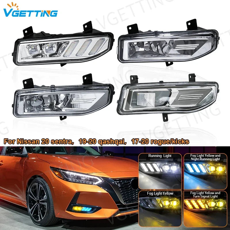 Feux de Jour LED Nissan Qashqai X-Trail Kicks 2017-2020