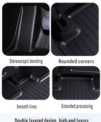 Tapis de Sol Tesla Model 3 Highland 2024-2026 TPE Ensemble 3 à 12 Pièces Simple ou Double Couche