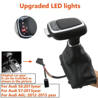 Pommeau de Vitesse LED Audi A4 A6 Q7 — détail du support