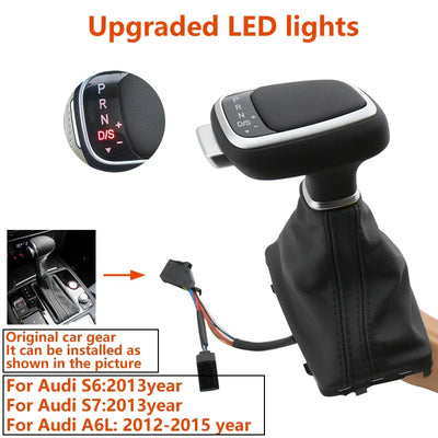 Pommeau de Vitesse LED Audi A4 A6 Q7