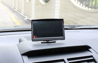 Kit Caméra de Recul Écran 5 Pouces Ventouse Double Entrée